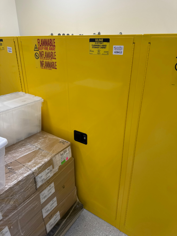 Image of ULINE 90 Gallon Flammable Liquid Storage Cabinet